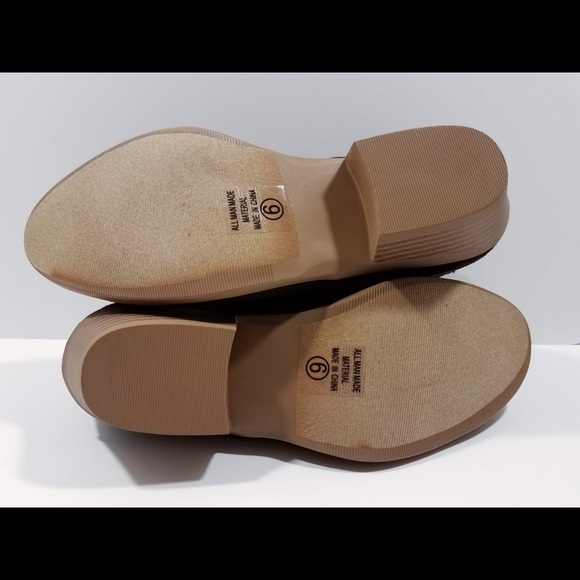 1 LEFT size 6 Black/brown trimming ankle booties - Picture 7 of 8